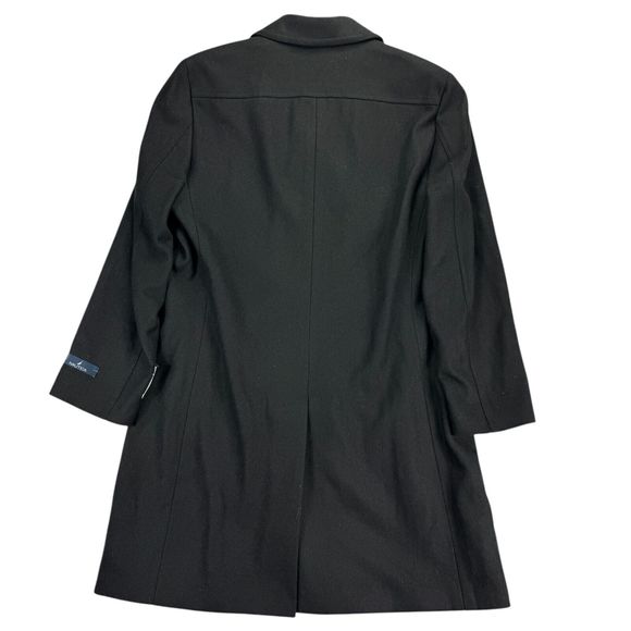 Nautica Mens Classic Fit Double-Breasted Wool Overcoat Black 42L - Picture 4 of 5